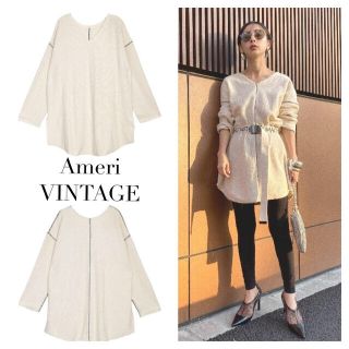 アメリヴィンテージ(Ameri VINTAGE)のAMERI 2WAY LAWN TOP(カットソー(長袖/七分))