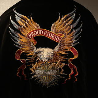 ハーレーダビッドソン(Harley Davidson)のHarley Davidson Velour jacket(ライダースジャケット)