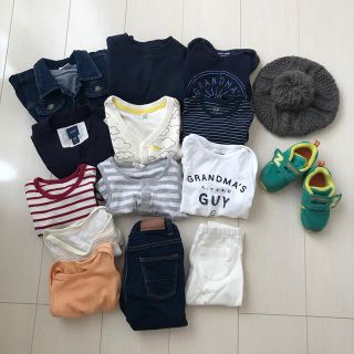 ベビーギャップ(babyGAP)の再値下げ【babygap UNIQLO 他】子供 ベビー 服 靴 まとめ売り(カーディガン/ボレロ)