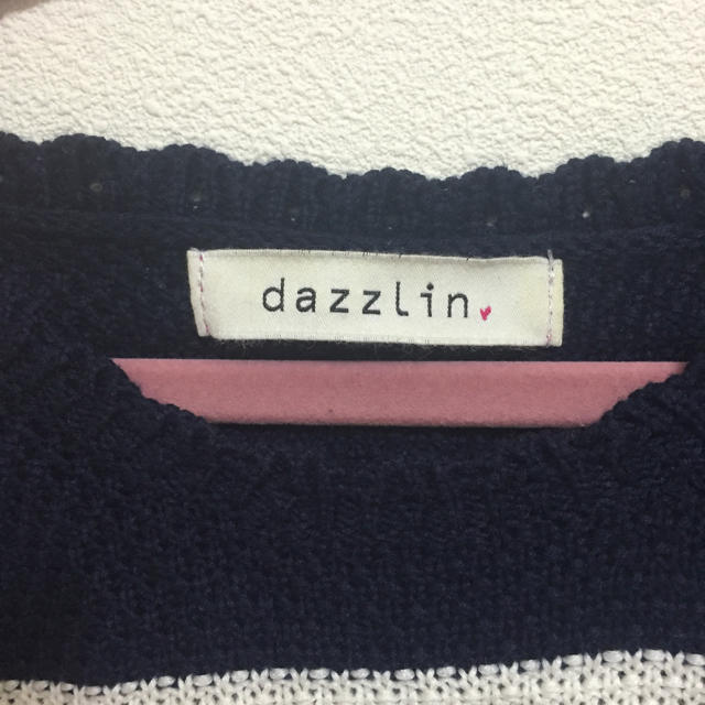 dazzlin(ダズリン)のダズリン 肩開きサマーニット レディースのトップス(シャツ/ブラウス(半袖/袖なし))の商品写真