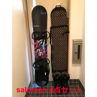 サロモン(SALOMON)のsalomon メンズスノボ一式　4点セット(ボード)