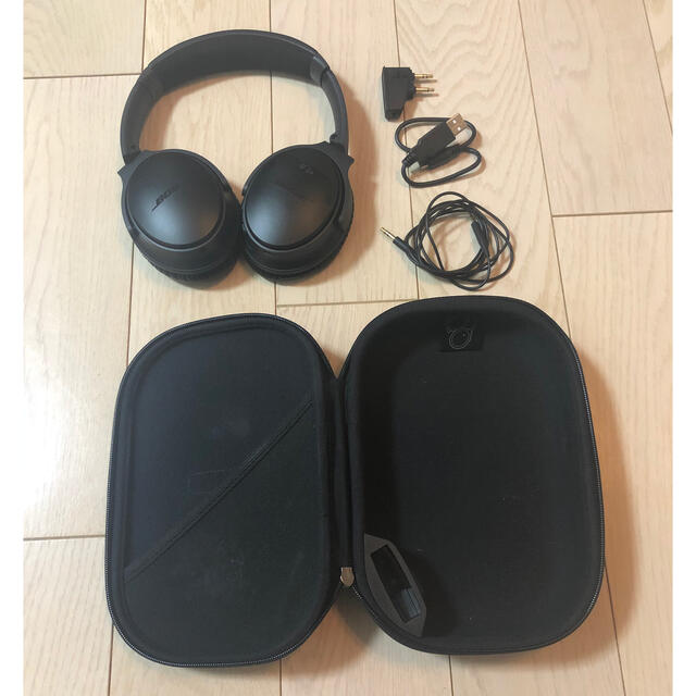 BOSE(ボーズ)の【富士山様専用】Bose QuietComfort35 Black ワイヤレス スマホ/家電/カメラのオーディオ機器(ヘッドフォン/イヤフォン)の商品写真