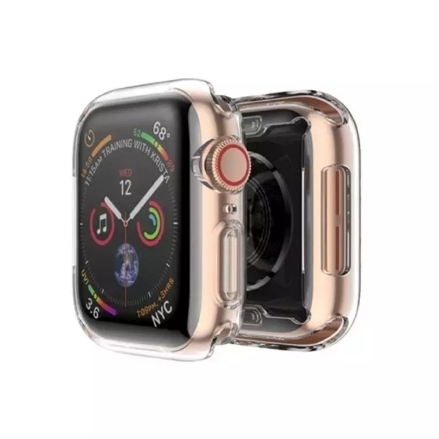 Apple Watch(アップルウォッチ)のApplewatch アップルウォッチ 保護カバー ケース クリア 40mm スマホ/家電/カメラのスマホアクセサリー(モバイルケース/カバー)の商品写真