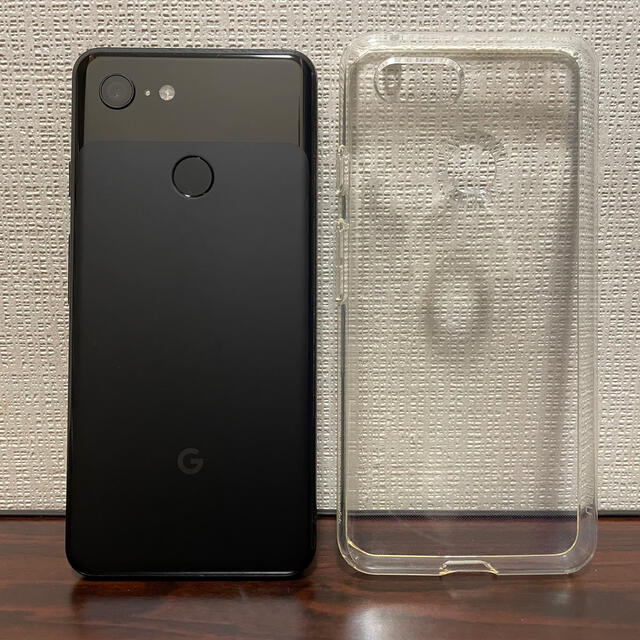 Google Pixel(グーグルピクセル)のGoogle pixel3 64GB ブラック スマホ/家電/カメラのスマートフォン/携帯電話(スマートフォン本体)の商品写真