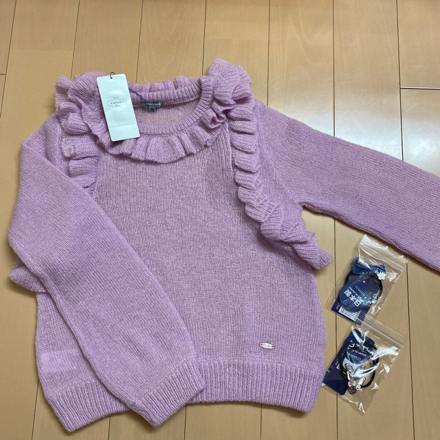 TOCCA(トッカ)の【ご専用】TOCCA140＆ANNA SUIminiヘアポニー2点【新品】 キッズ/ベビー/マタニティのキッズ服女の子用(90cm~)(Tシャツ/カットソー)の商品写真