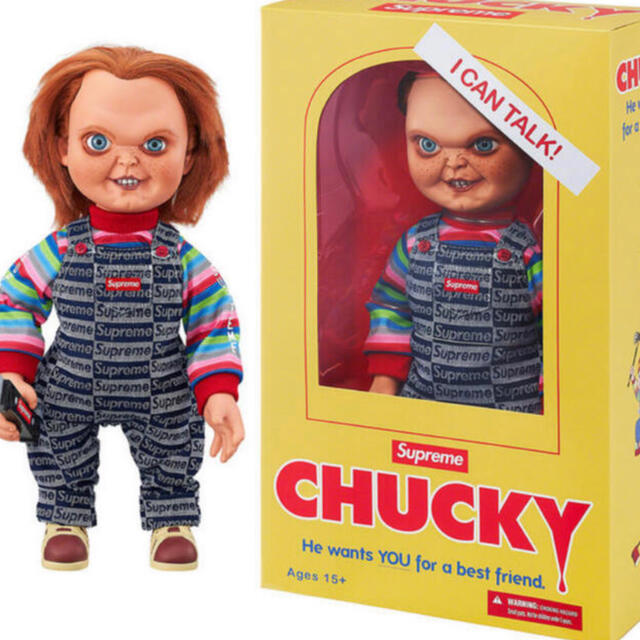 Supreme(シュプリーム)のSUPREME Chucky Doll week17 チャッキー エンタメ/ホビーのフィギュア(SF/ファンタジー/ホラー)の商品写真