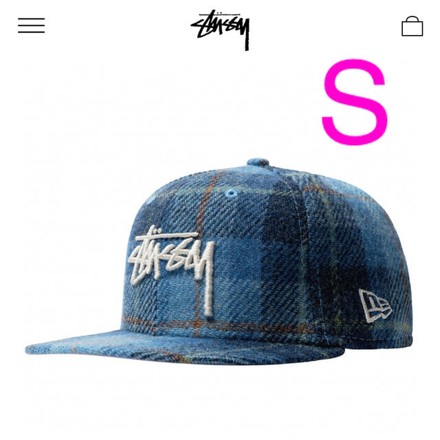 STUSSY(ステューシー)のSTÜSSY STOCK HARRIS TWEED NEW ERA CAP メンズの帽子(キャップ)の商品写真