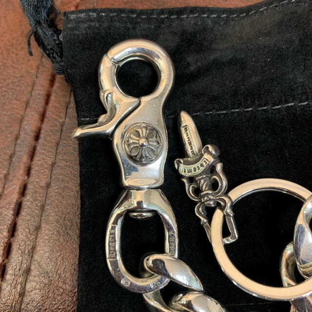 Chrome Hearts(クロムハーツ)の本物‼︎美品‼︎クロムハーツ　キーチェーン  ロング　クラシック  ダガー メンズのファッション小物(キーホルダー)の商品写真