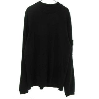 STONE ISLAND(Tシャツ/カットソー(七分/長袖) ・ ブラック/黒色 STONE ISLAND(Tシャツ/カットソー(七分/長袖) ・ ブラック/黒色