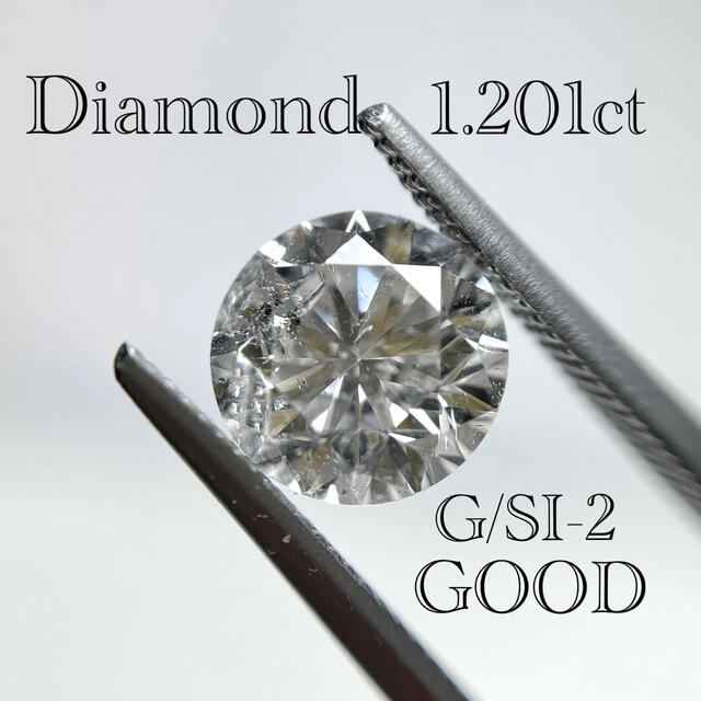 ブランド 新品 ダイヤモンドルース 0.3ct G VS1 GOOD 中宝研 DIAMOND