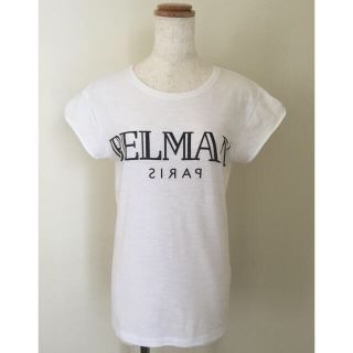 ハピネス(Happiness)のクッキー52断捨離中様専用ハピネス10ロゴTシャツ BELMAN  白(Tシャツ(半袖/袖なし))