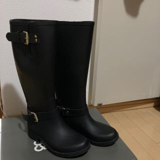 ドゥーズィエムクラス(DEUXIEME CLASSE)のほぼ未使用！ニット帽と2点セット！ドゥーズィエムクラス(レインブーツ/長靴)