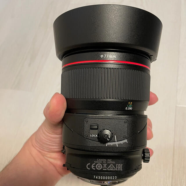 Canon(キヤノン)の【新同品】CANON TS-E90mm F2.8L マクロ スマホ/家電/カメラのカメラ(レンズ(単焦点))の商品写真