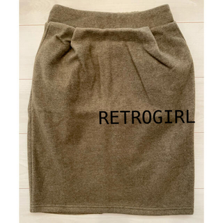 レトロガール(RETRO GIRL)の【新品未使用】RETRO GIRL スカート M(ひざ丈スカート)