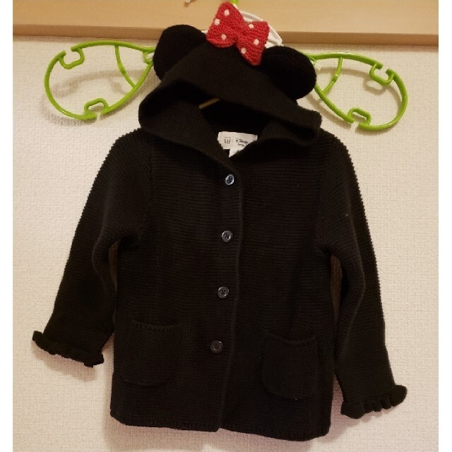 babyGAP(ベビーギャップ)の80㎝ ミニーコーデ ガーターセーター&ボディオールセット 新品 babyGAP キッズ/ベビー/マタニティのベビー服(~85cm)(カバーオール)の商品写真