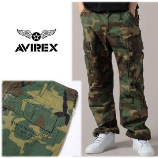 アヴィレックス(AVIREX)の 《アヴィレックス》新品訳有 ミリタリーカーゴパンツ カモフラ M(W82)(ワークパンツ/カーゴパンツ)