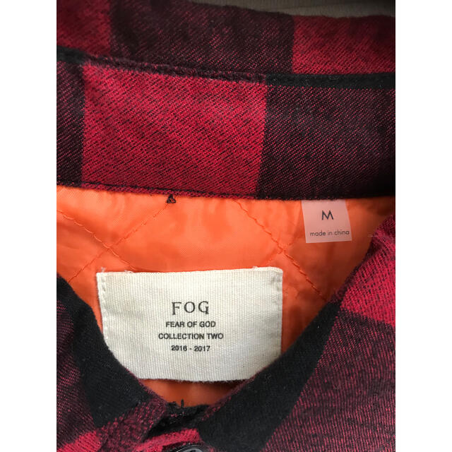 FEAR OF GOD fog essentials チェック ネルシャツ-eastgate.mk