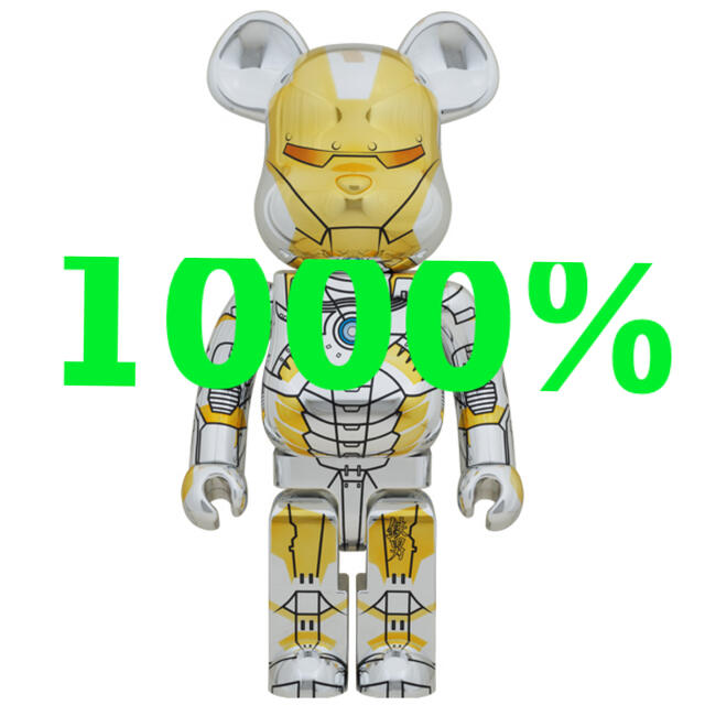 BE@RBRICK SORAYAMA IRONMAN 1000%