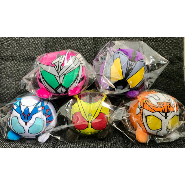 仮面ライダー キーチェーンマスコット 5個セット