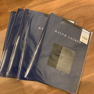 ラルフローレン(Ralph Lauren)のストッキング　黒　新品　5個セット(タイツ/ストッキング)