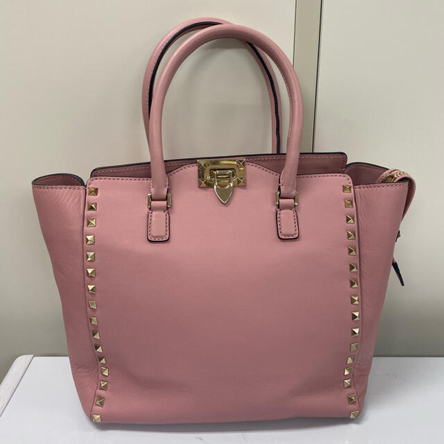 VALENTINO(ヴァレンティノ)の【正規品】valentino スタッズトートバッグ レディースのバッグ(トートバッグ)の商品写真