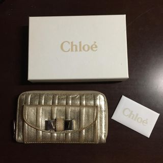 クロエ(Chloe)のラウンドファスナー長財布(財布)