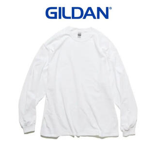 ギルタン(GILDAN)のギルダン 6oz 無地長袖Tシャツ ロンT 白(Tシャツ/カットソー(七分/長袖))