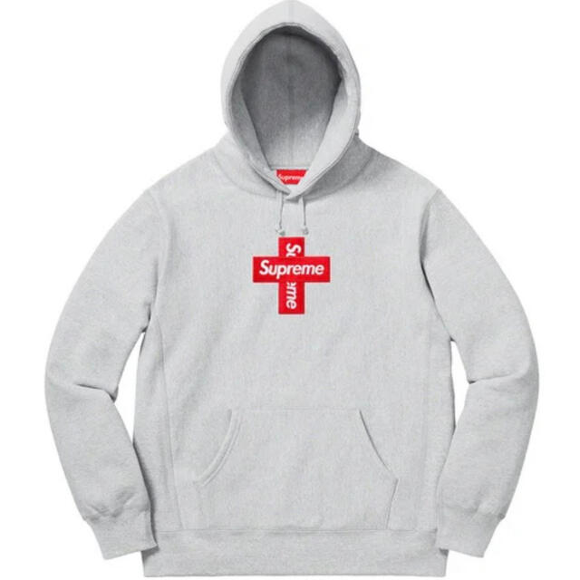 Supreme Cross Box Logo Hooded Sweatshirtトップス