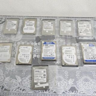 【中古ハードディスク】HDD/中古ハードディスク11個セット(PCパーツ)