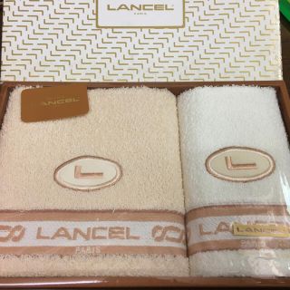 ランセル(LANCEL)のランセル　フェイスタオル　ウオッシュタオル　2枚セット(タオル/バス用品)