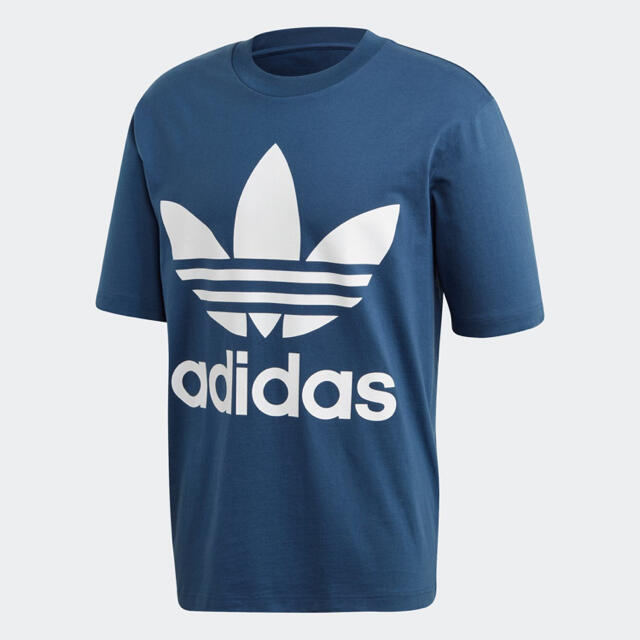 adidas(アディダス)の新品★adidas OVERSIZED Tシャツ ブルー/XS メンズのトップス(Tシャツ/カットソー(半袖/袖なし))の商品写真