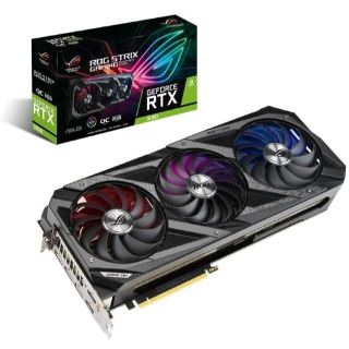 エイスース(ASUS)の新品送料込 ASUS ROG-STRIX-RTX3080-O10G-GAMING(PCパーツ)