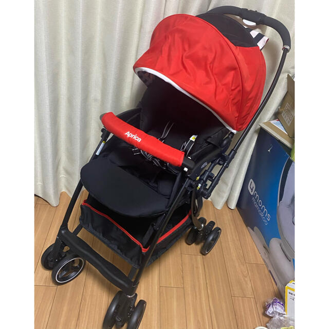 Aprica luxuna air ab ラクーナエアー ab ストライプレッド | www