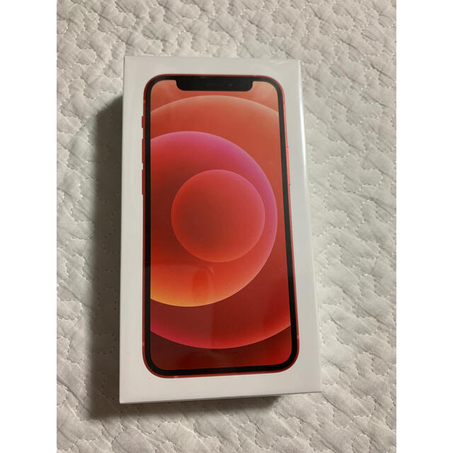 iPhone 12 mini red 64GB simフリー 新品未開封 - スマートフォン本体