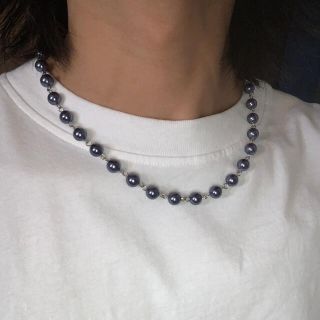 キャピタル(KAPITAL)のパールネックレス　pearl  necklace(ネックレス)