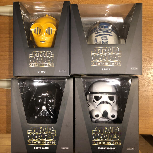 BAPE starwars メディコムトイ エイプ スターウォーズ VCD