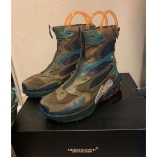 アンダーカバー(UNDERCOVER)のnike react boot uc baroque brown 27.5(スニーカー)