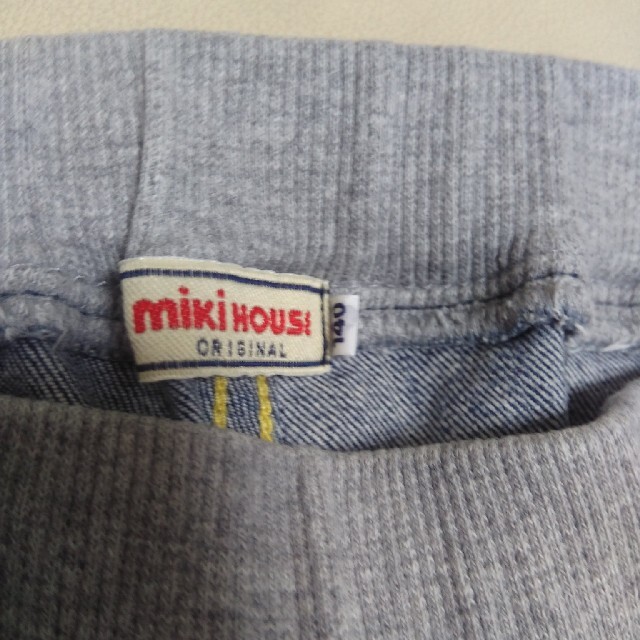 mikihouse(ミキハウス)のミキハウス デニムパンツ 140 キッズ/ベビー/マタニティのキッズ服男の子用(90cm~)(パンツ/スパッツ)の商品写真