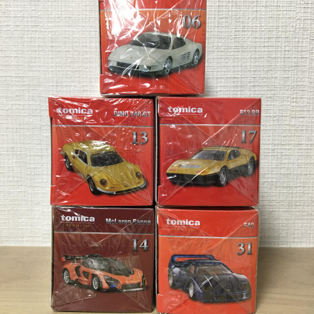 トミカプレミアム スポーツ＆レースカー5台セット｜Yahoo