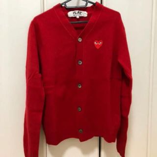 コムデギャルソン(COMME des GARCONS)のみ様専用SizeM★コムデギャルソン カーディガン赤（難あり）(カーディガン)