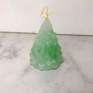 ミニツリーキャンドル❋green(アロマ/キャンドル)