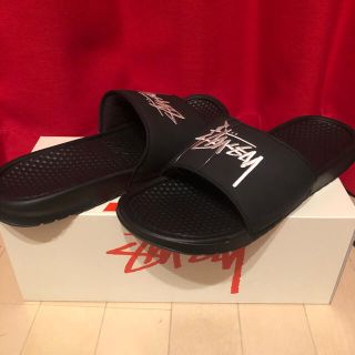 ナイキ(NIKE)の29cm STUSSY x NIKE SLIDE SANDALS BENASSI(サンダル)