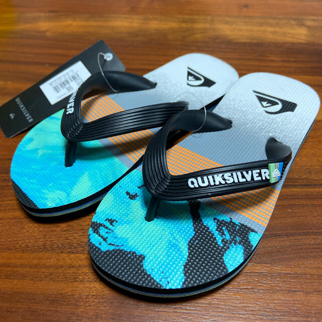 QUIKSILVER(クイックシルバー)のクイックシルバー QUIKSILVER マリン ビーチサンダル 18cm キッズ/ベビー/マタニティのキッズ靴/シューズ(15cm~)(サンダル)の商品写真