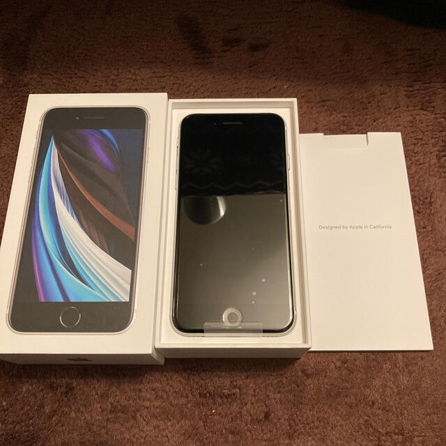 良好品】 iPhone - SIMフリー ホワイト 256GB 第2世代 SE iPhone