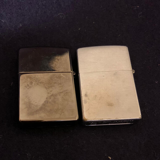 ZIPPO(ジッポー)のzippo ライター中古　2個セット メンズのファッション小物(タバコグッズ)の商品写真