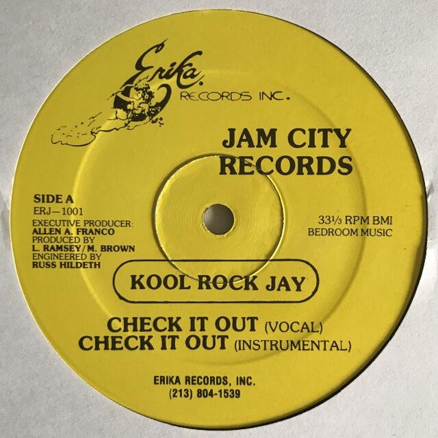 Kool Rock Jay / D.J. Slice - Slice It Up