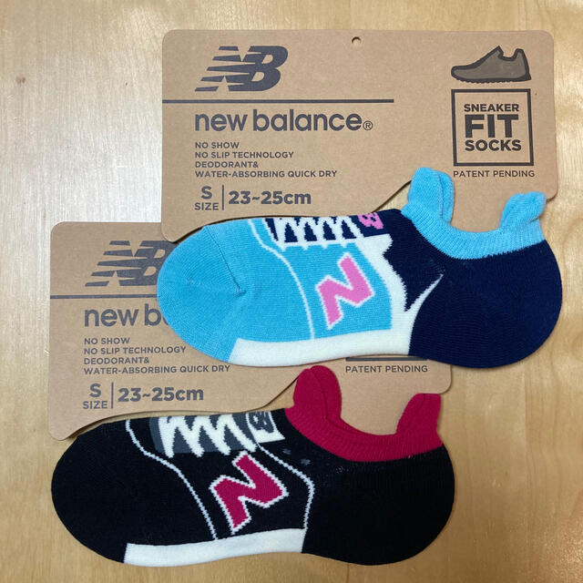 New Balance(ニューバランス)のnew balance レディース ソックス  靴下 2足セット H レディースのレッグウェア(ソックス)の商品写真