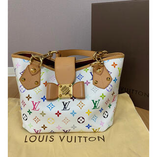 ルイヴィトン(LOUIS VUITTON)のLOUIS VUITTON☆マルチカラー アニーMM(トートバッグ)