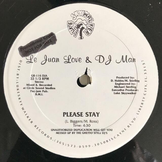 Le Juan Love & DJ Man - Please Stay