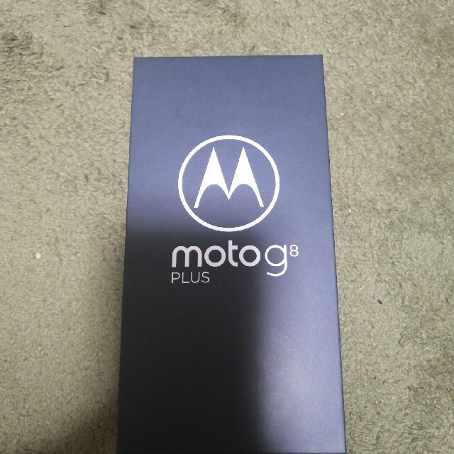 moto g8 plus 新品未開封　シムフリースマートフォン/携帯電話